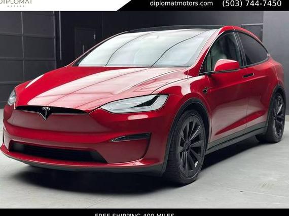 TESLA MODEL X 2022 7SAXCBE65NF343848 image